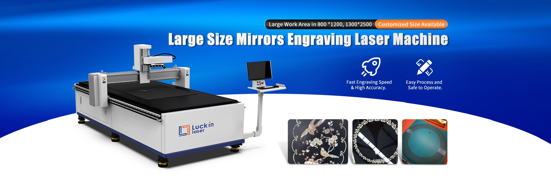 Metal Engraving Machine-Laser Etching Machine-Guangdong Luckinlaser  Intelligent Equipment Co., Ltd.