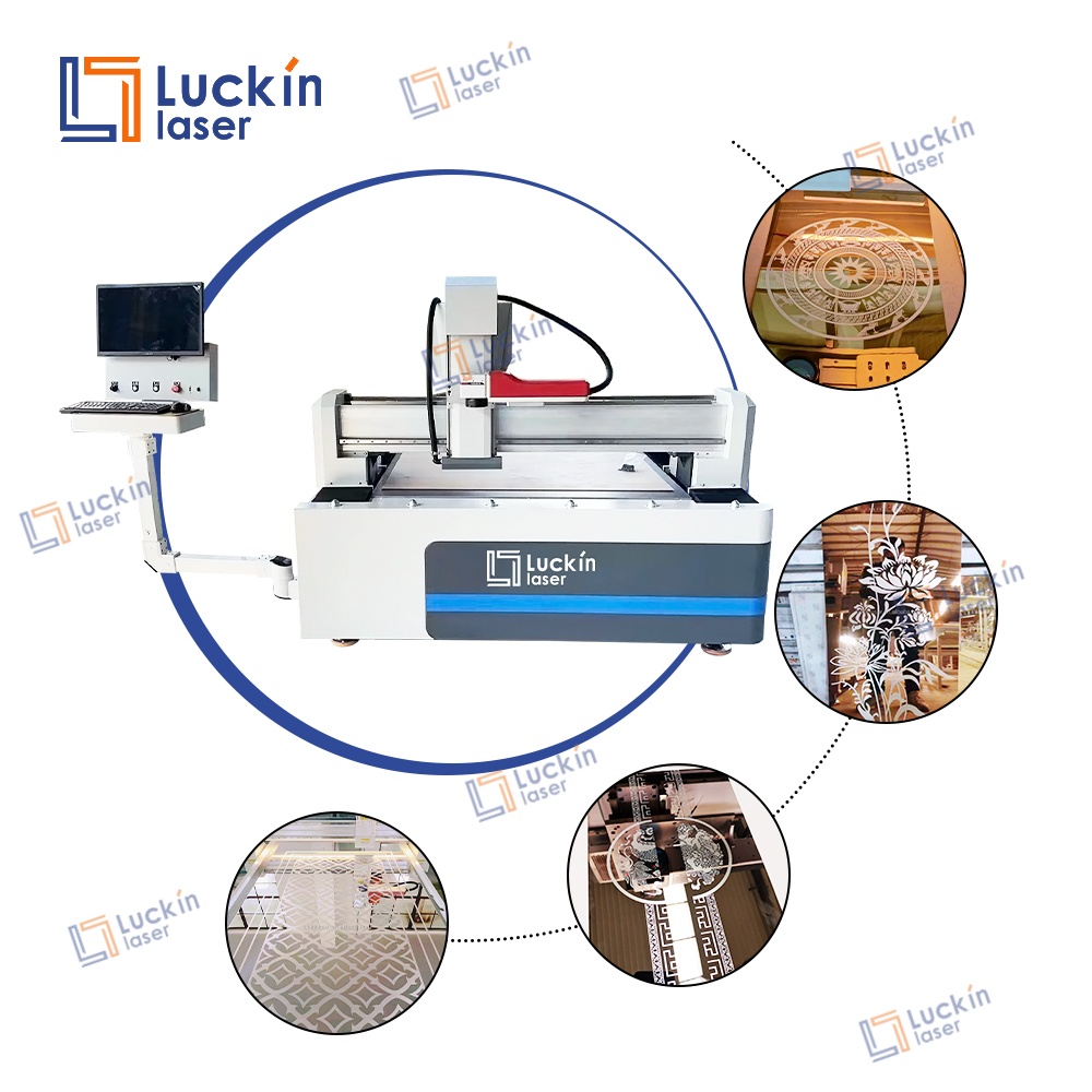 Large Size Laser Engraver for Stainless Steel Elevator Cabins Decoration